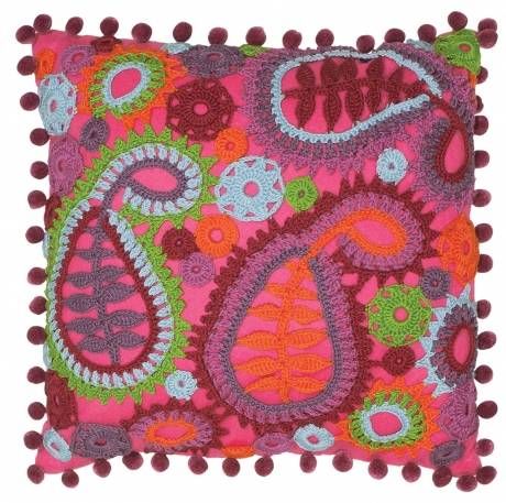Paisley Cushion Crochet