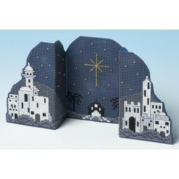 Bethlehem Night Card 3D Cross Stitch Kit