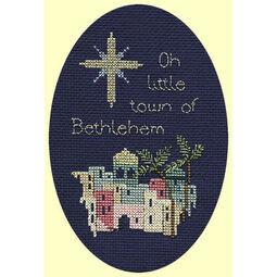 Bethlehem Christmas Cross Stitch Card Kit