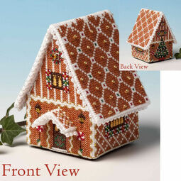 Gilding The Gingerbread House 3D Cross Stitch Kit