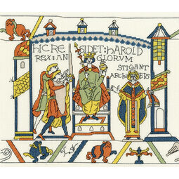 Bayeux Tapestry: The Coronation Cross Stitch Kit