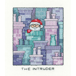 Santa Claus 'The Intruder' Cross Stitch Kit