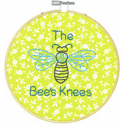 The Bees Knees Embroidery Hoop Kit