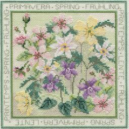 Four Seasons Spring Cross Stitch Kit