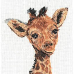 Baby Giraffe Cross Stitch Kit by Martha Bowyer