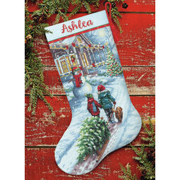 Christmas Tradition Cross Stitch Stocking Kit