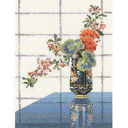 Oriental Vase Cross Stitch Kit