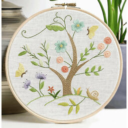 Aurora: Tree Of Life 2 Embroidery Kit (Hoop Not Included)