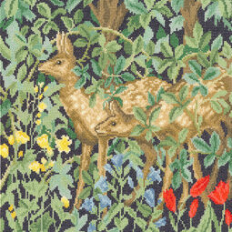 Greenery Deer Cross Stitch Kit