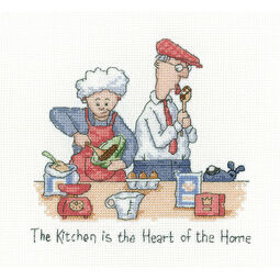 Heart Of The Home Cross Stitch Kit