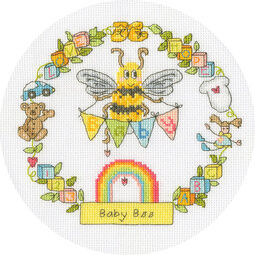 Baby Bee Cross Stitch Kit