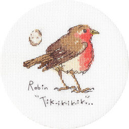 Little Robin Cross Stitch Kit