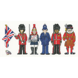 God Save The King (Soldiers) Cross Stitch Kit