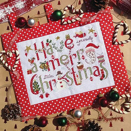 Have Yourself A Merry Little Christmas Cross Stitch Kit