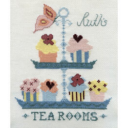 Butterfly Tea Room Cross Stitch Kit