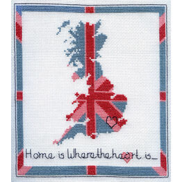 Stitch Kits Home Is Where The Heart Is Cross Stitch Kit