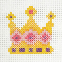 Crown Cross Stitch Kit