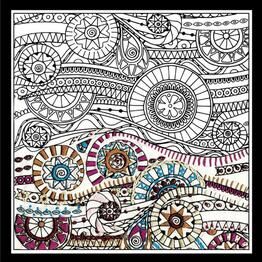 Design Works Waves - Zenbroidery Fabric Pack