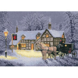 Christmas Inn Cross Stitch Kit