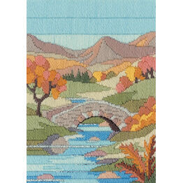 Mountain Autumn Long Stitch Kit