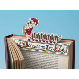 Santa Bookworm 3D Cross Stitch Kit