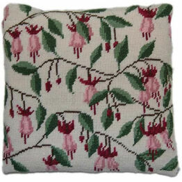 Fuschia Herb Pillow Tapestry Kit