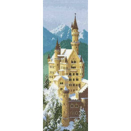 Neuschwanstein Castle Cross Stitch Kit by Heritage Crafts