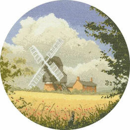 Corn Mill Cross Stitch Kit