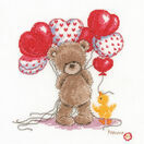 Popcorn Bear - Lovely Balloons Cross Stitch Kit additional 1