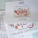 Ruby 40th Wedding Anniversary Word Sampler Cross Stitch Kit additional 6