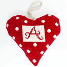 Red Alphabet Lavender Heart Tapestry Kit additional 2