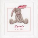 Cute Bunny Birth Sampler Cross Stitch Kit additional 2