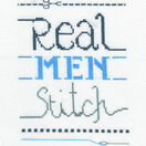 Real Men Cross Stitch Kit additional 1