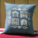 Beach House Premium Stamped Cross Stitch Cushion Kit additional 1