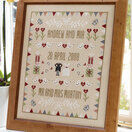 Horseshoe Wedding Sampler Cross Stitch Kit additional 2