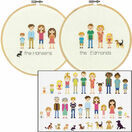 All In The Family Cross Stitch Hoop Kit additional 2