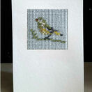 Greenfinch Mini Beadwork Embroidery Card Kit additional 1