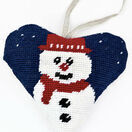 Snowman Tapestry Heart Kit additional 2