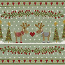 Reindeers In Love Cross Stitch Kit additional 1
