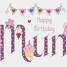 Mum Birthday Cross Stitch Kit additional 4