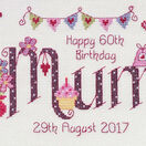 Mum Birthday Cross Stitch Kit additional 1