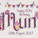 Mum Birthday Cross Stitch Kit additional 3