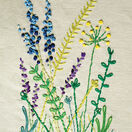 Wild Flowers Embroidery Cushion Kit additional 2