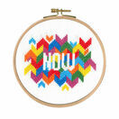 Now Cross Stitch Kit With Hoop additional 1