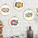 Pause Cross Stitch Kit With Hoop additional 2