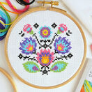 Beginners Folk Flowers - Learn How To Cross Stitch Complete Tutorial Kit additional 5