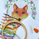 Beginners Fox - Learn How To Cross Stitch Complete Tutorial Kit additional 3