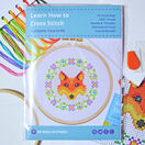 Beginners Fox - Learn How To Cross Stitch Complete Tutorial Kit additional 2