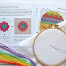 Beginners Cherry - Learn How To Cross Stitch Complete Tutorial Kit additional 4