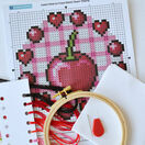 Beginners Cherry - Learn How To Cross Stitch Complete Tutorial Kit additional 3